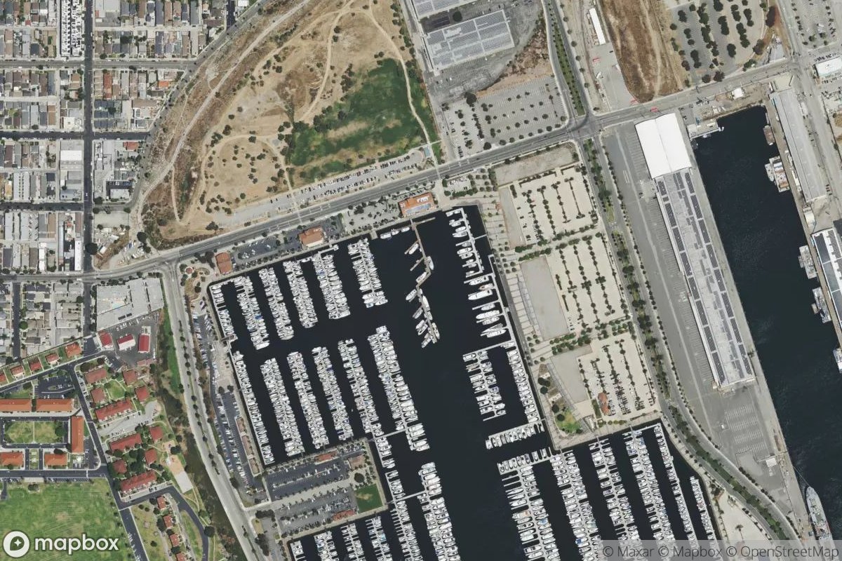 Satellite view of 22nd Street Landing