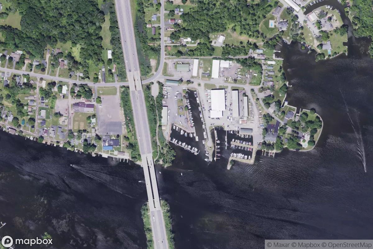 Satellite view of 43 North Marina
