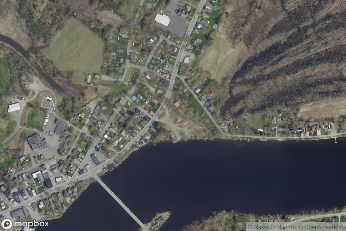 Satellite view of Admiral's Marina