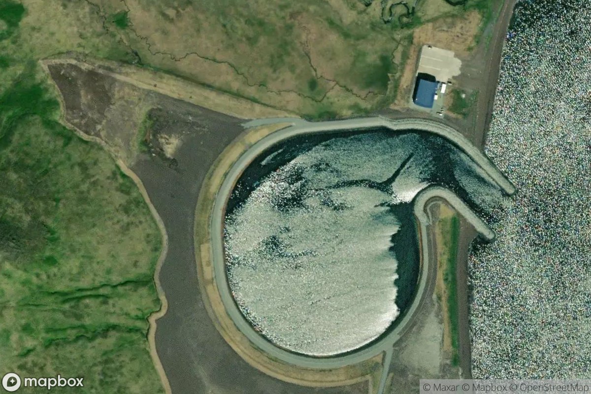 Satellite view of Akutan Dock