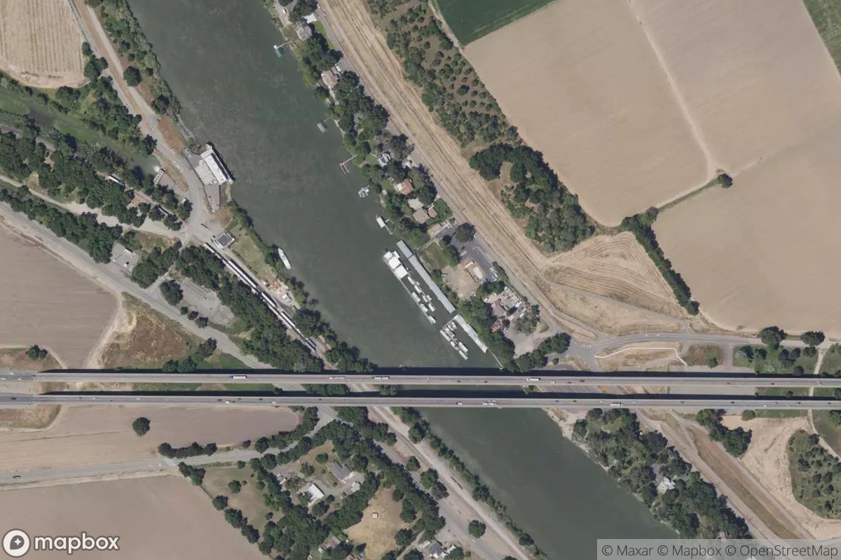 Satellite view of Alamar Marina