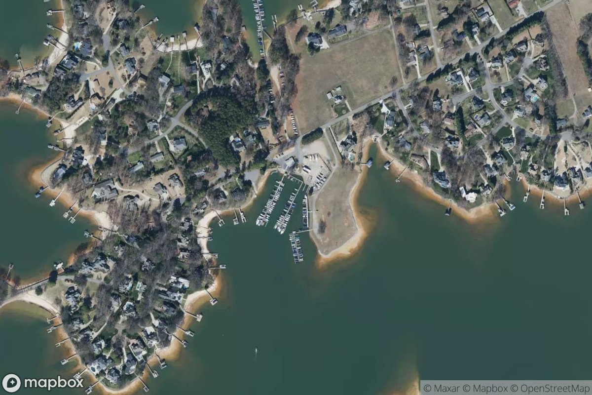 Satellite view of All Seasons Marina