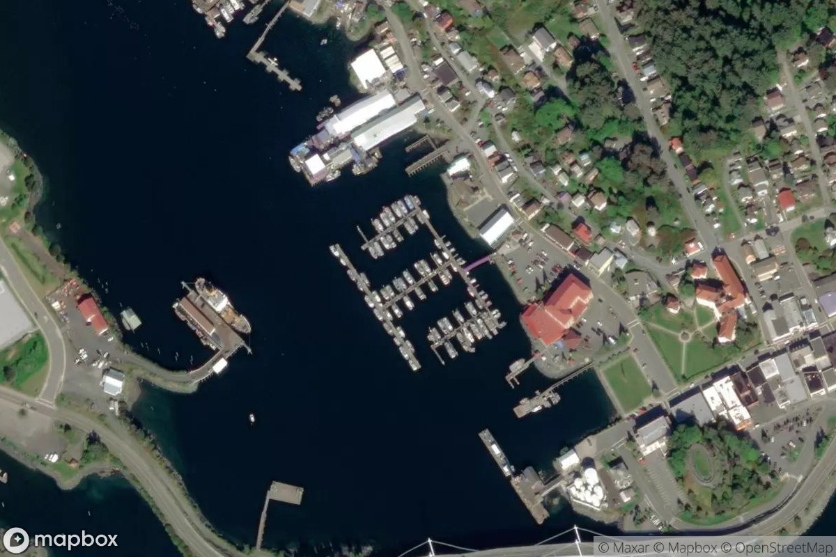 Satellite view of ANB Harbor