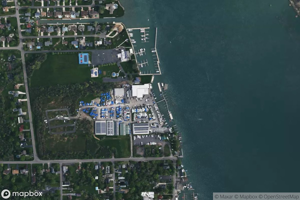Satellite view of Anchor Marina