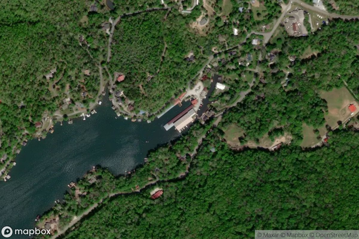 Satellite view of Anchorage Marina