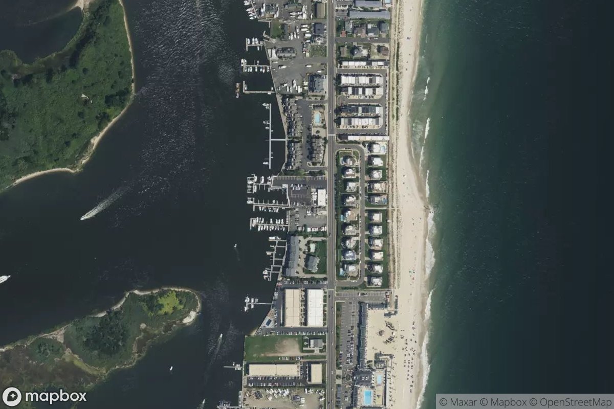 Satellite view of Angler's Marina