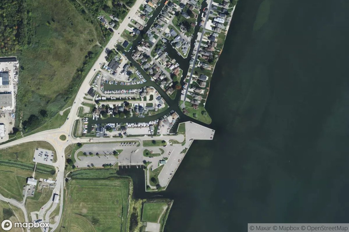 Satellite view of Anglers Point