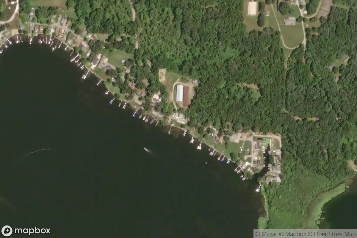 Satellite view of Anthony's Anchor Bay Marine