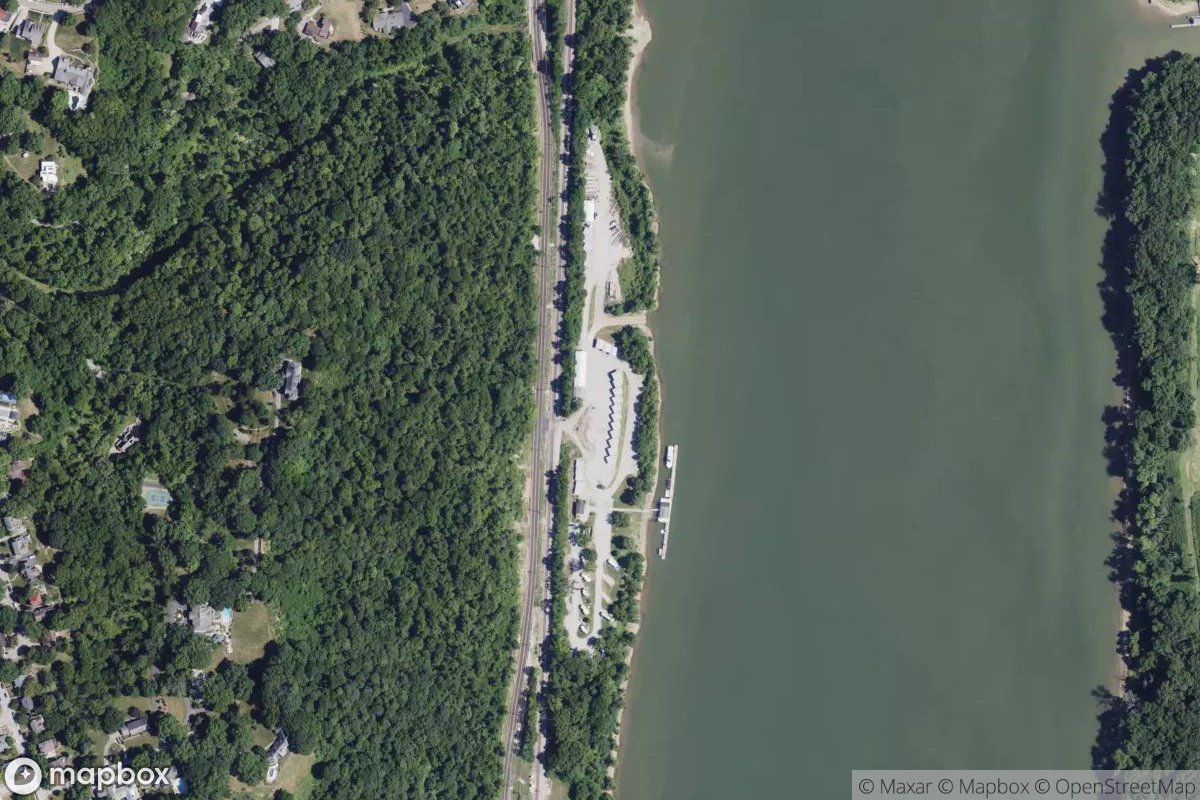 Satellite view of Aquaramp Marina