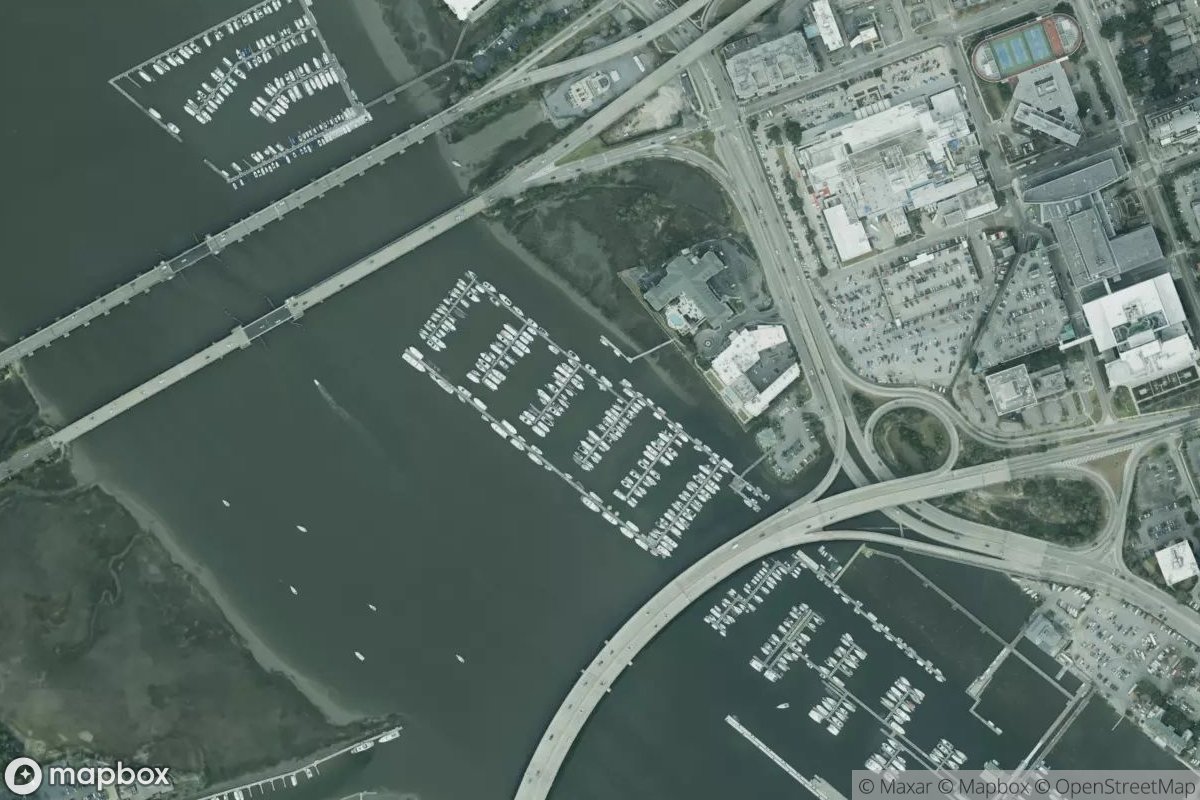 Satellite view of Ashley Marina