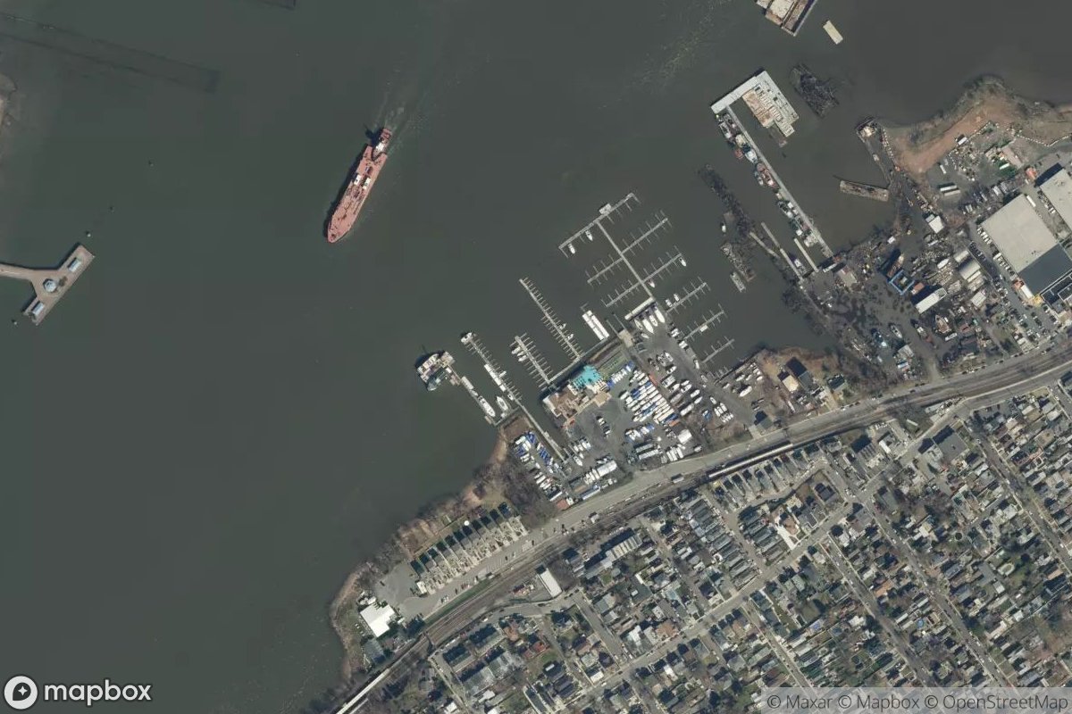 Satellite view of Atlantic Marina