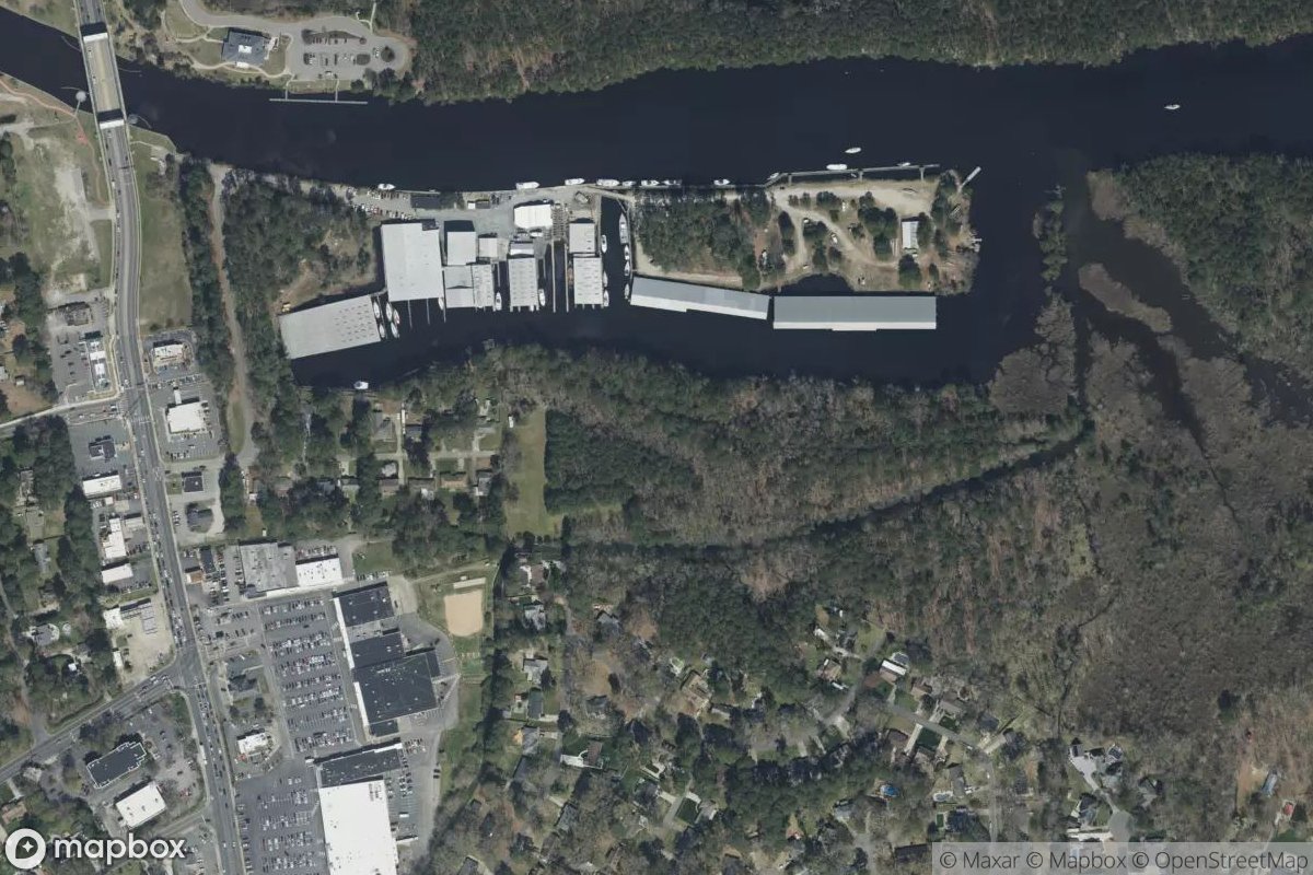 Satellite view of Atlantic Yacht Basin