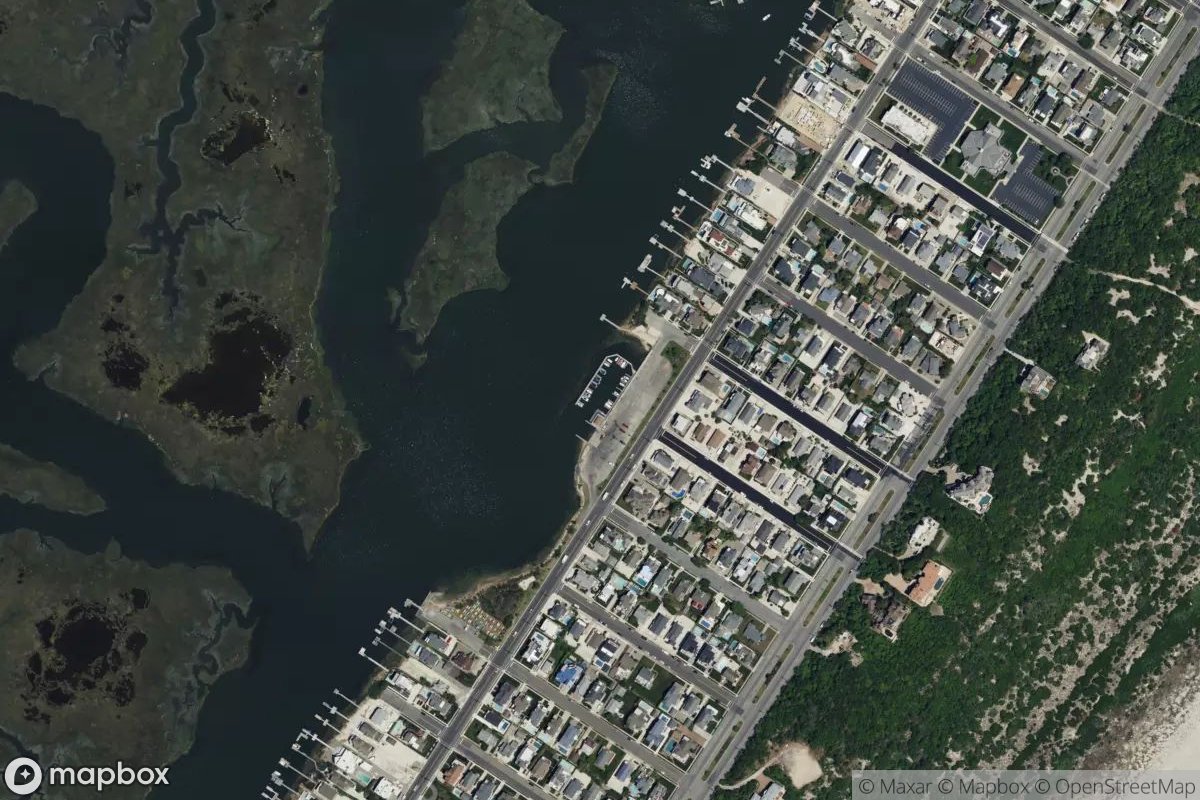 Satellite view of Avalon Bay Park Marina