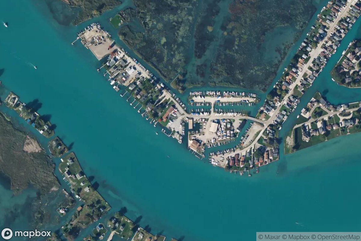 Satellite view of Balfours Marina