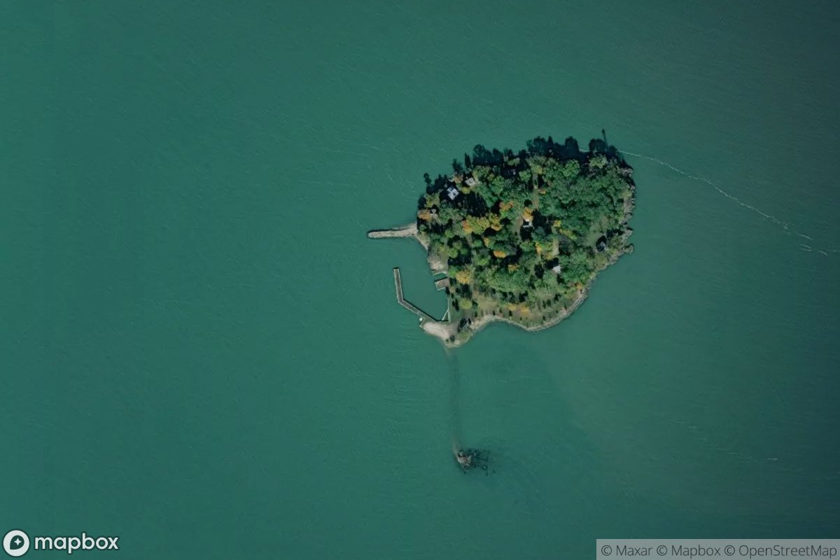 Satellite view of Ballast Island Marina