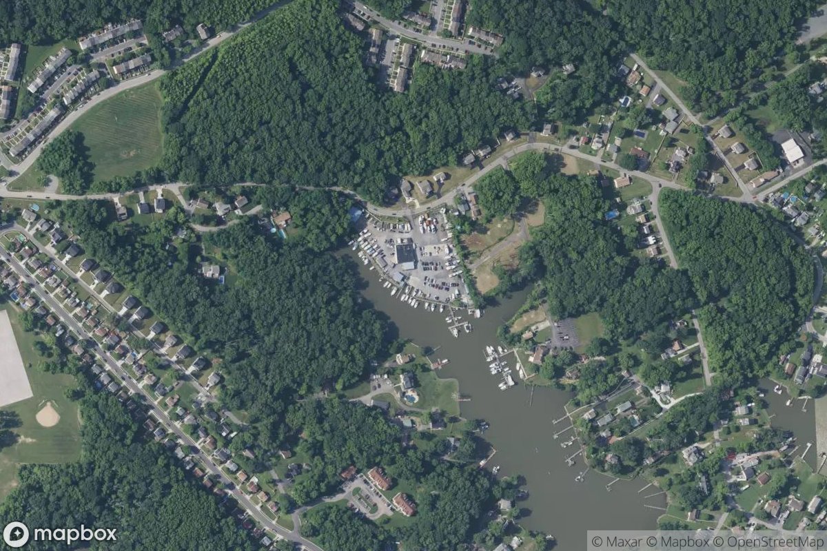 Satellite view of Baltimore Boating Center