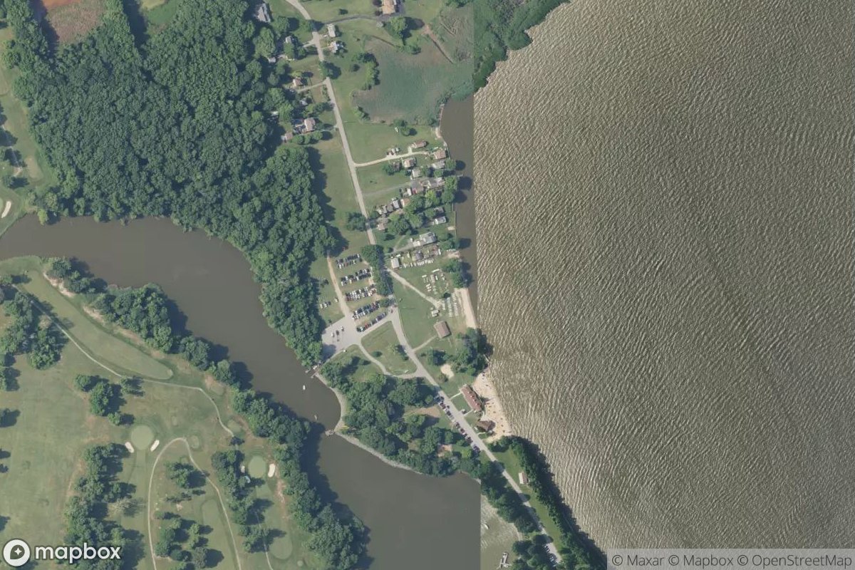 Satellite view of Baltimore County Sailing Center