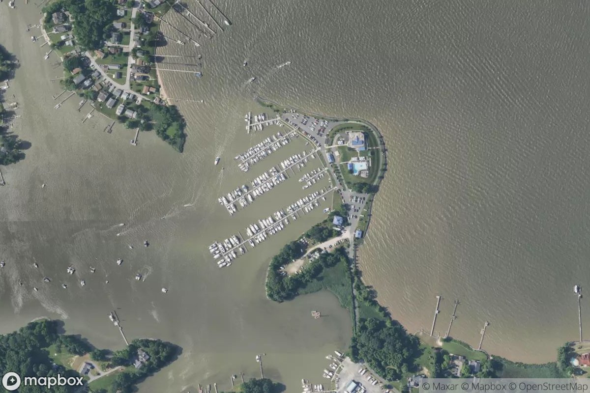 Satellite view of Baltimore Yacht Club