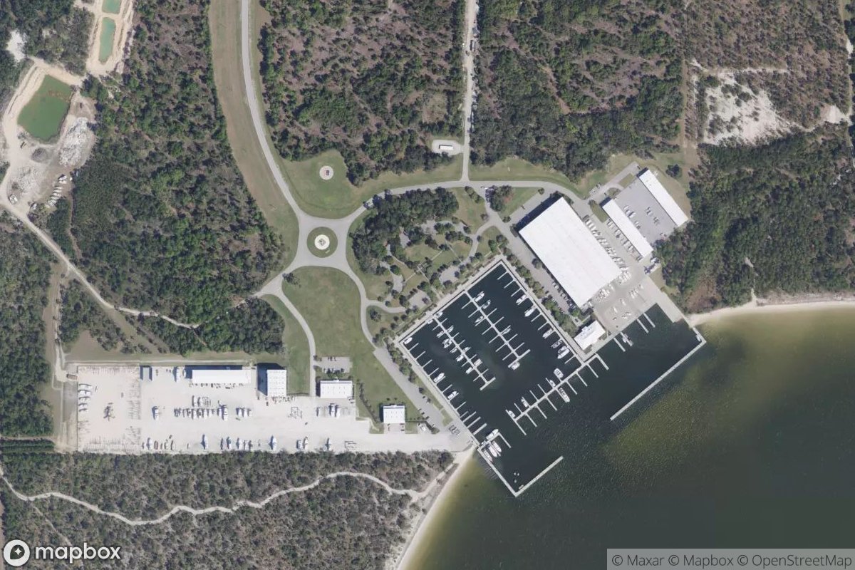 Satellite view of Barber Marina