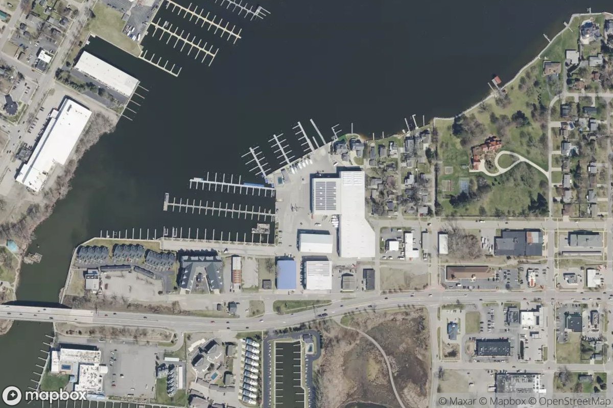 Satellite view of Barrett Boat Works