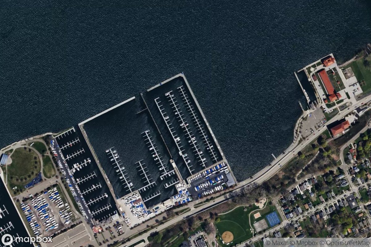Satellite view of Bay Harbor - East Basin Marina