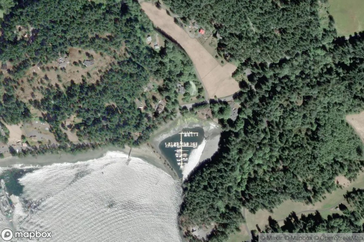 Satellite view of Bay Head Marina