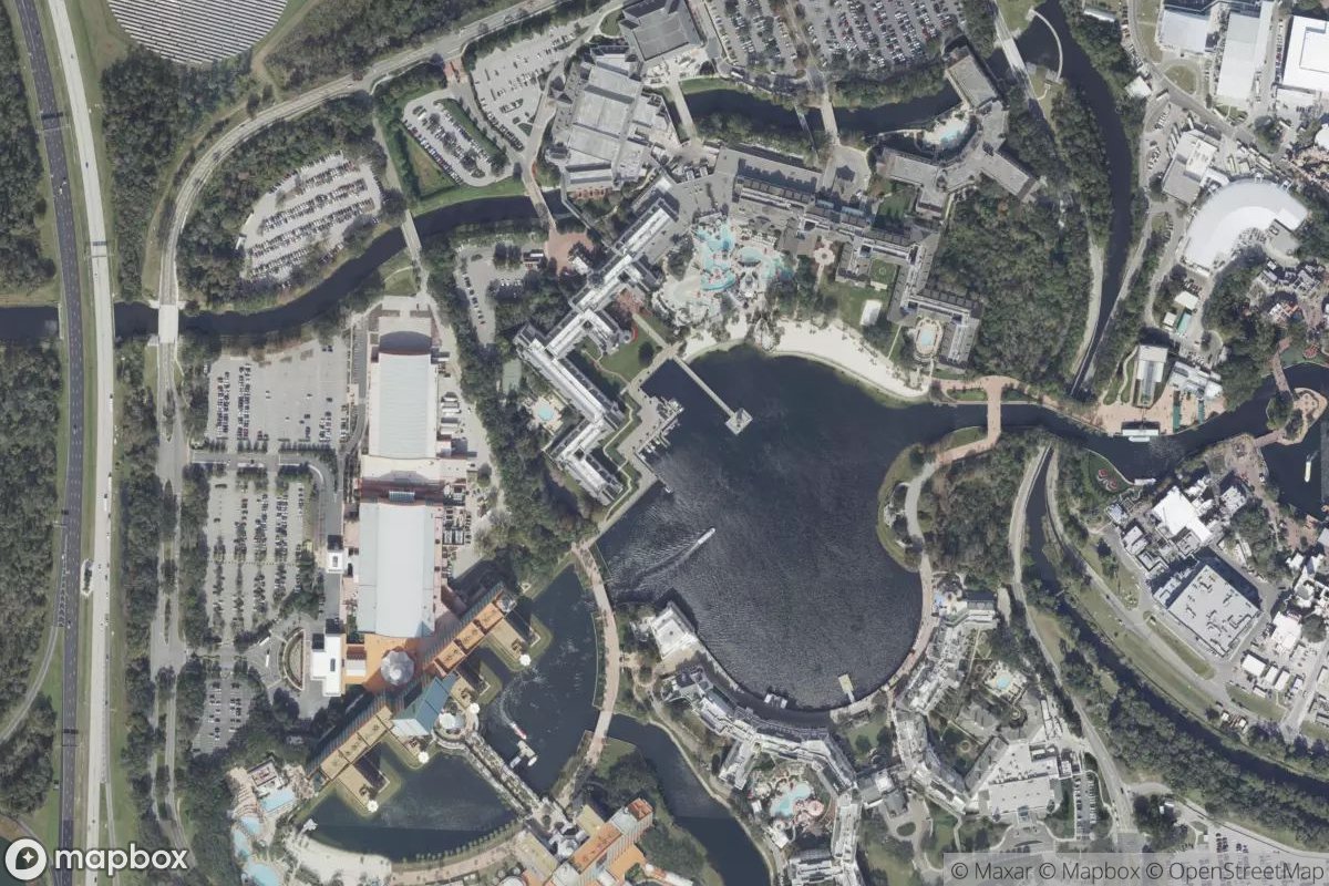Satellite view of Bayside Marina