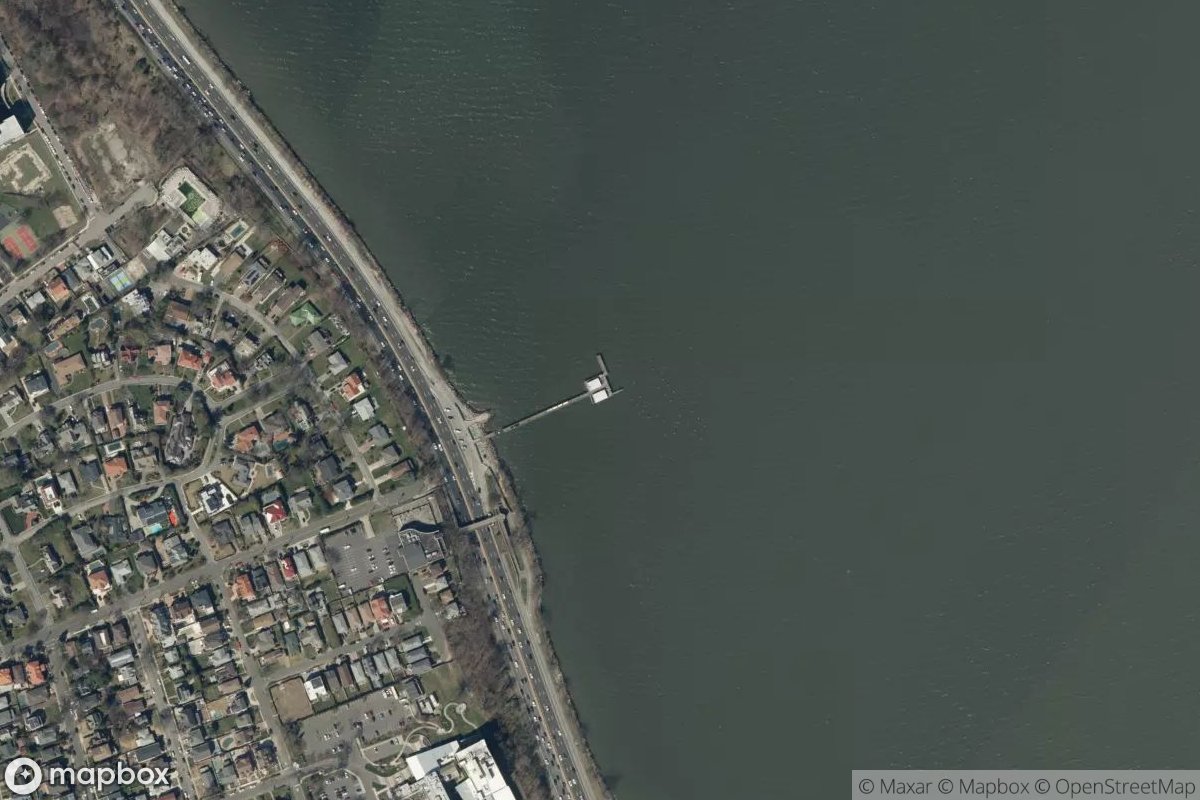 Satellite view of Bayside Marina