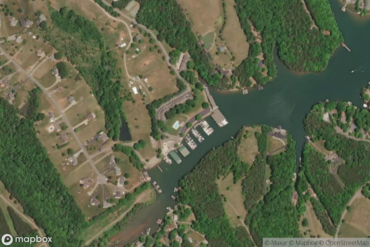 Satellite view of Bayside Marina & Yacht Club