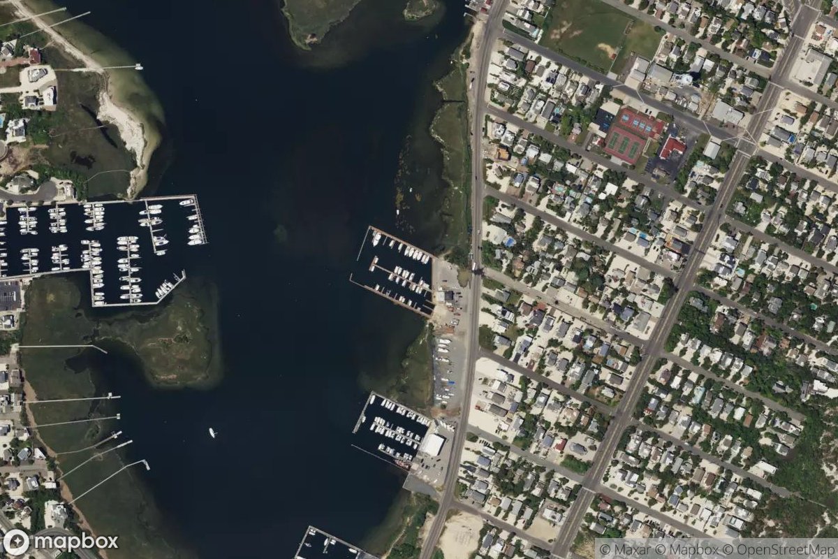 Satellite view of Bayview Marina