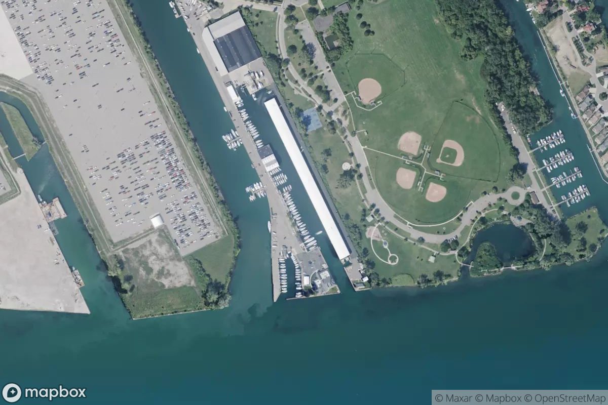 Satellite view of Bayview Yacht Club