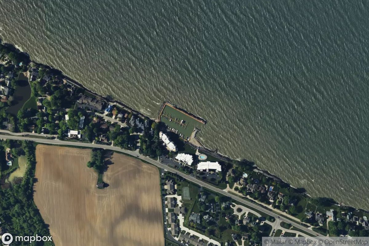Satellite view of Beachwood Villas Marina