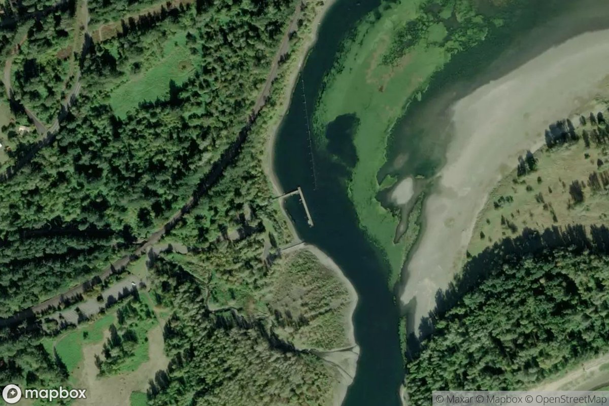 Satellite view of Beacon Rock Moorage