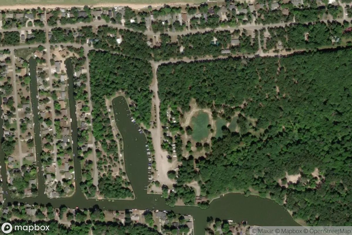 Satellite view of Beadle Bay Marina