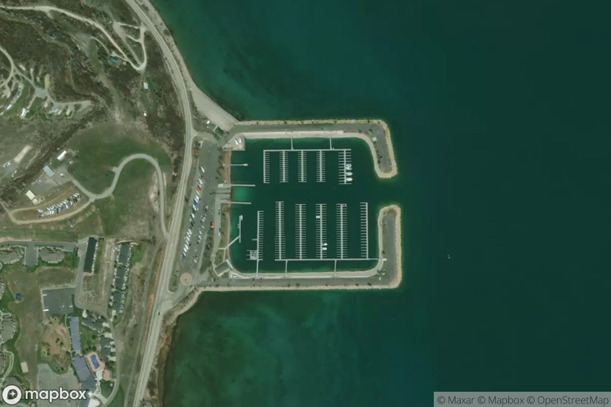 Satellite view of Bear Lake State Park Marina