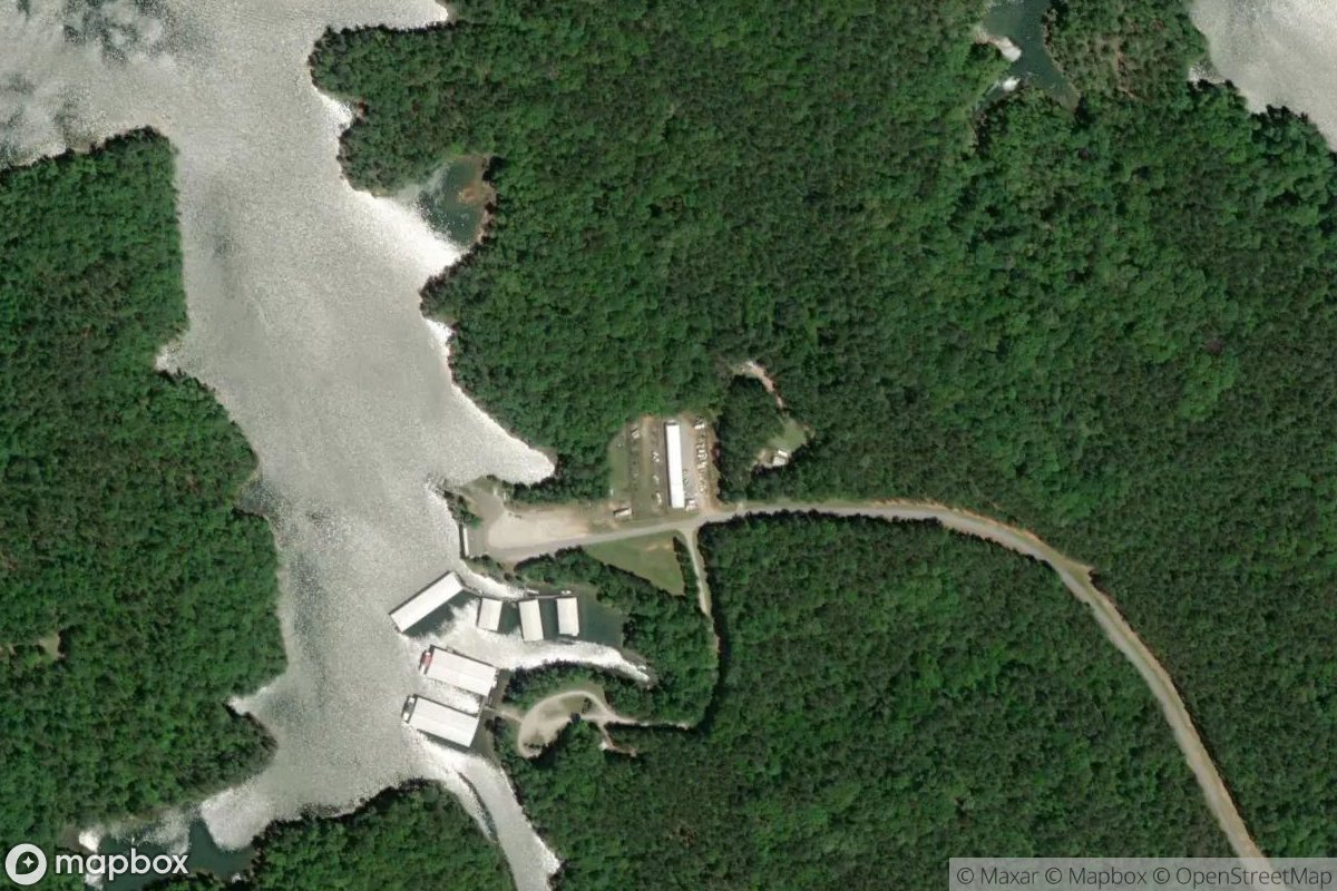 Satellite view of Beaverdam Marina