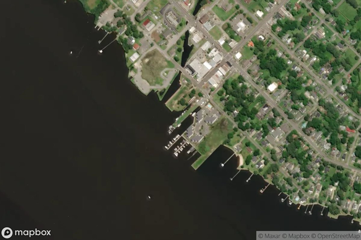 Satellite view of Belhaven Marina