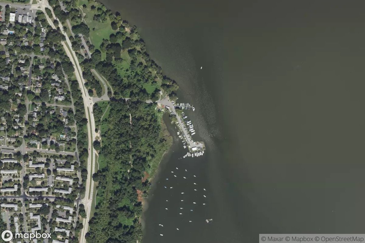 Satellite view of Belle Haven