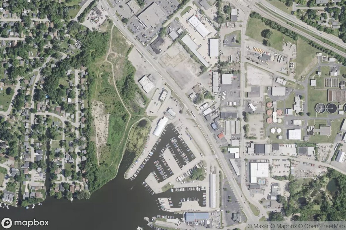 Satellite view of Ben Watt's Marina