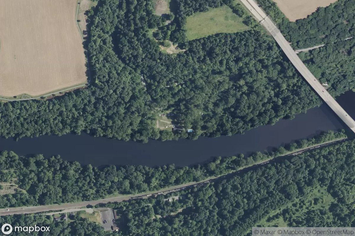 Satellite view of Bethlehem Boating Club