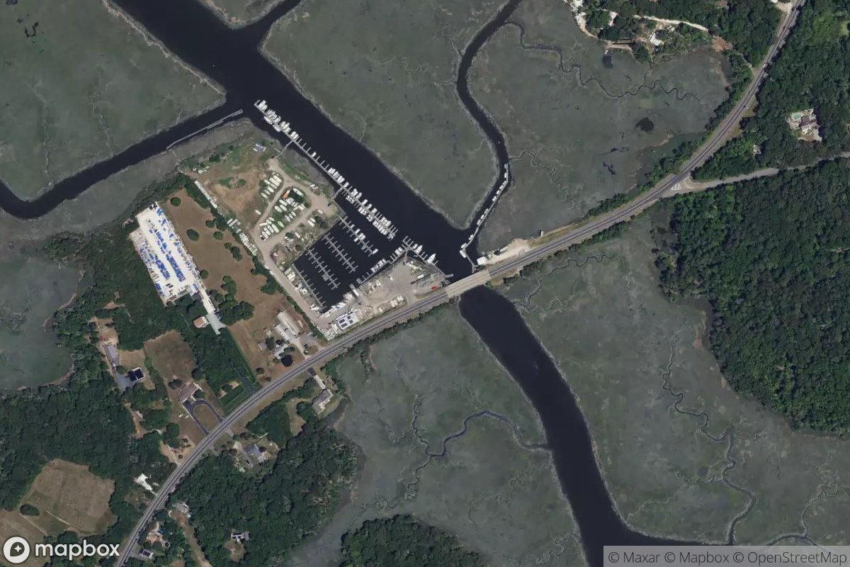 Satellite view of Bidwell Creek | A Haven Marina Resort