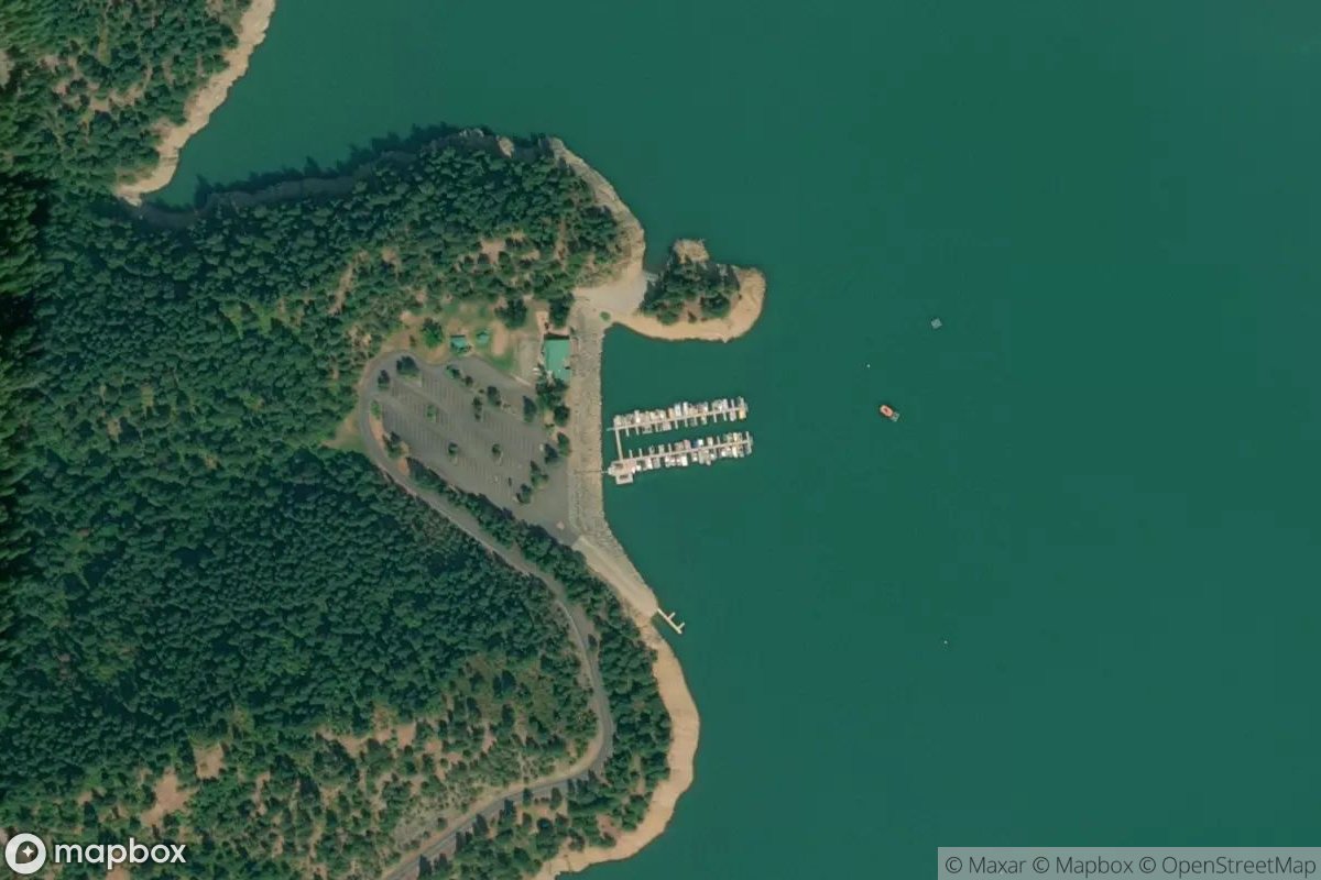 Satellite view of Big Eddy