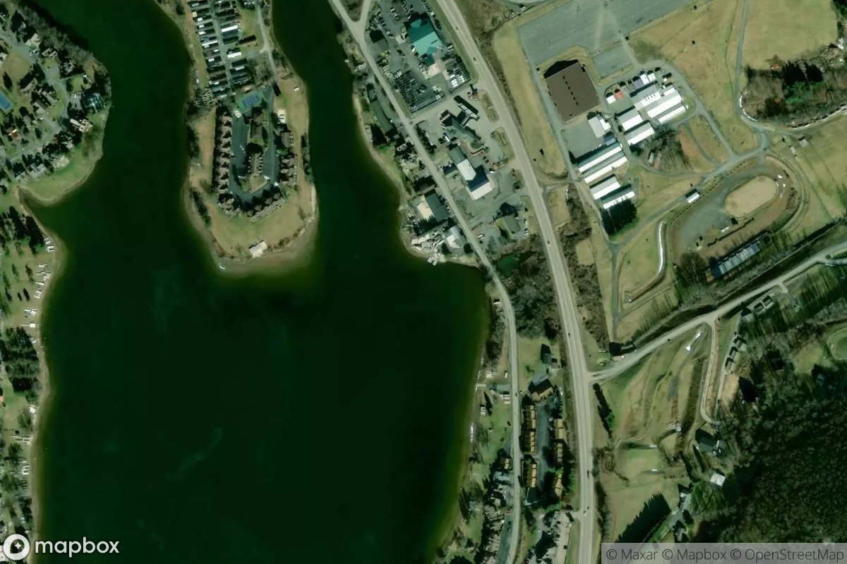 Satellite view of Bill's Marine Service