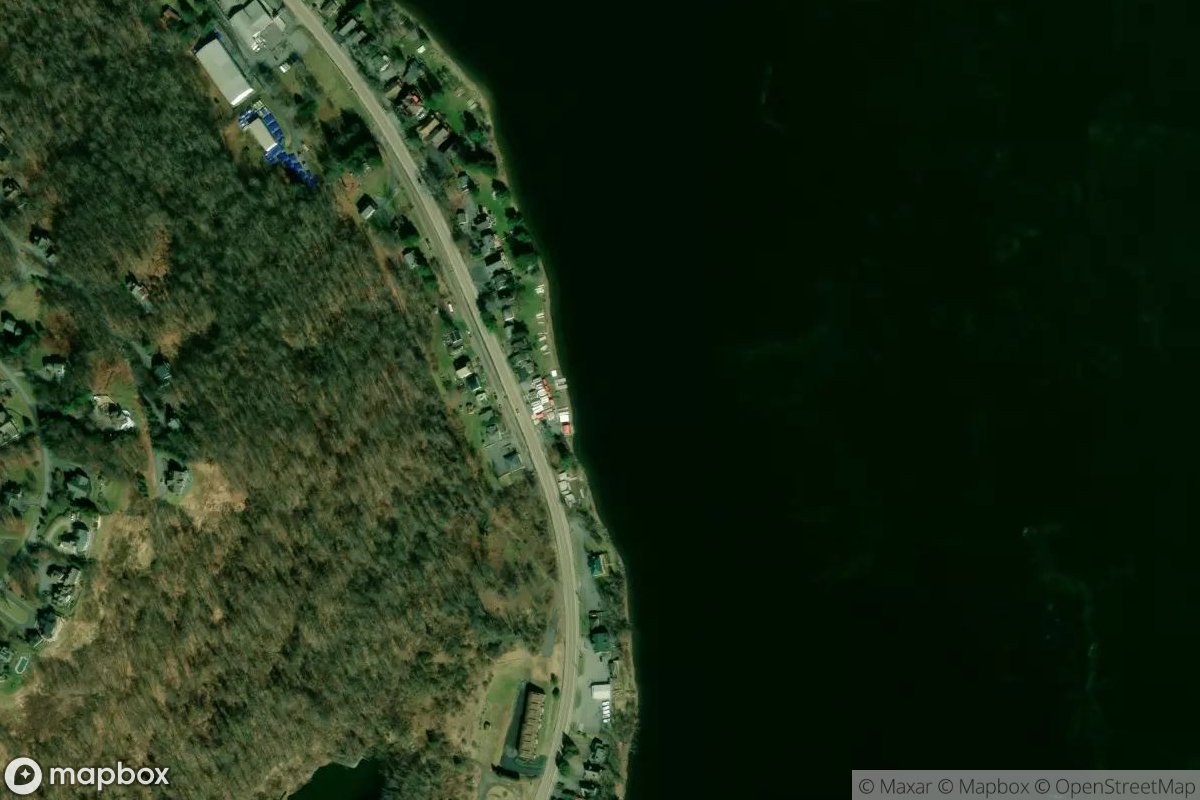 Satellite view of Bill's Marine Service