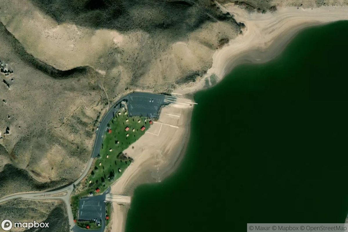 Satellite view of Blacktail Marina