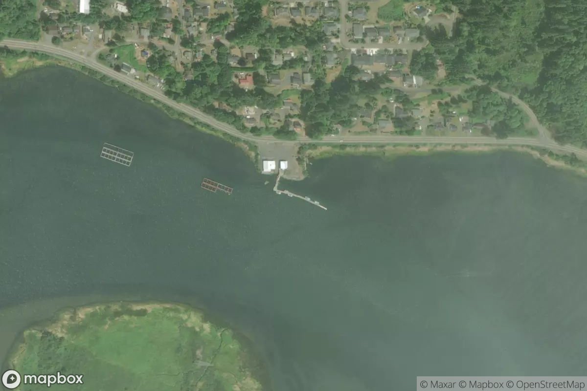 Satellite view of Blue Heron Marina