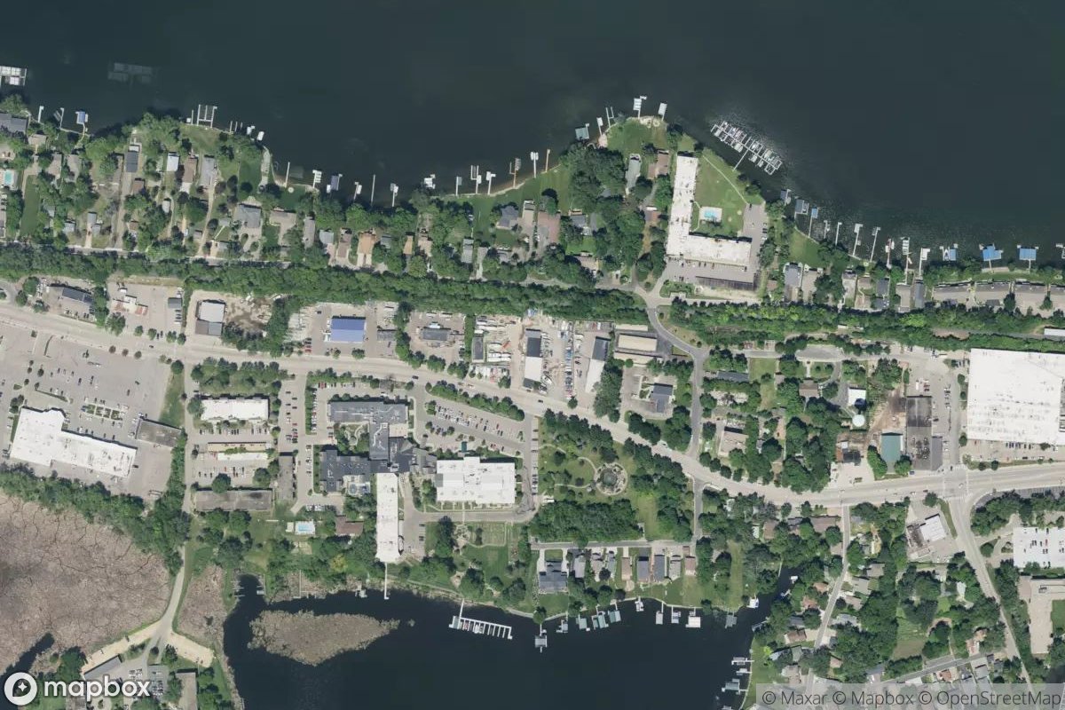 Satellite view of Blue Lagoon Marina