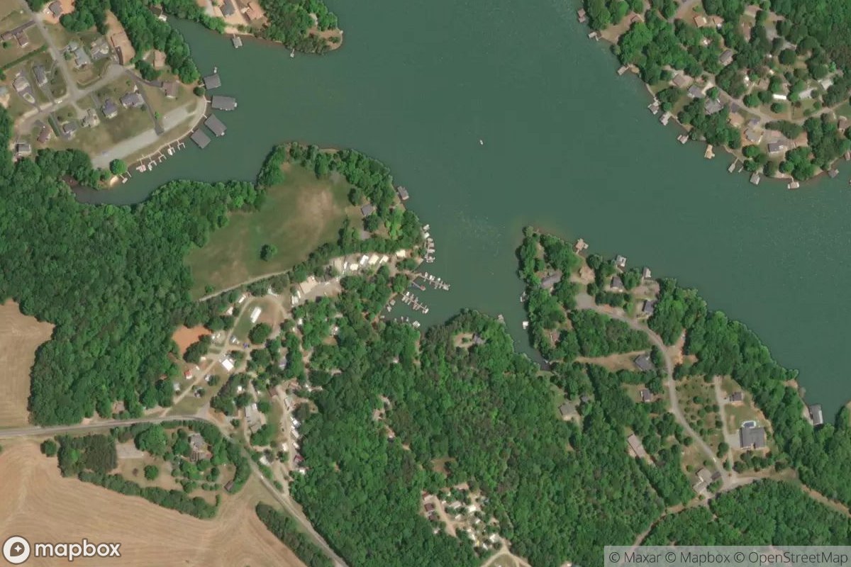 Satellite view of Blue Ridge Marina