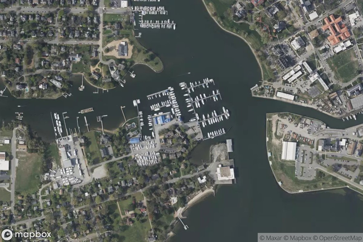 Satellite view of Bluewater Yachting Center