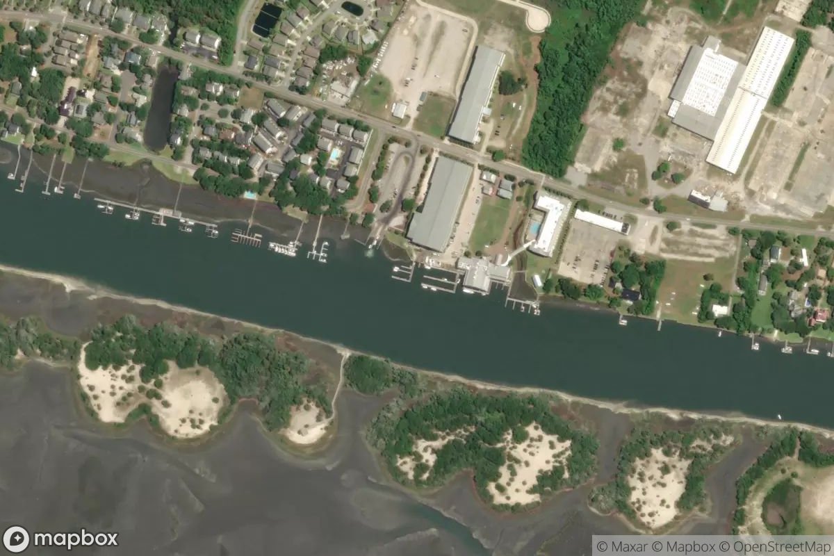 Satellite view of Boat House Weddings